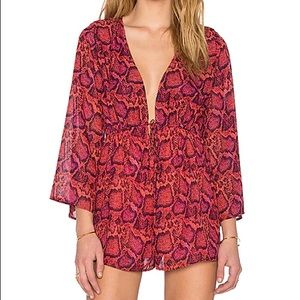 Show Me Your Mumu Roxy Romper Size M